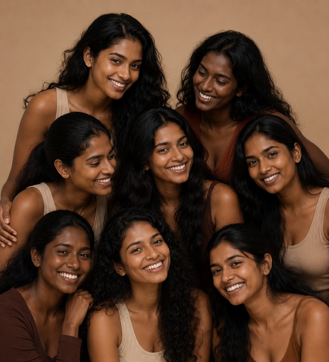 Woman with healthy glowing skin