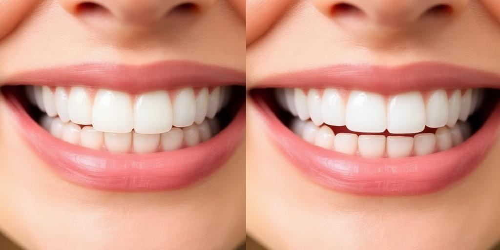 Before and after results